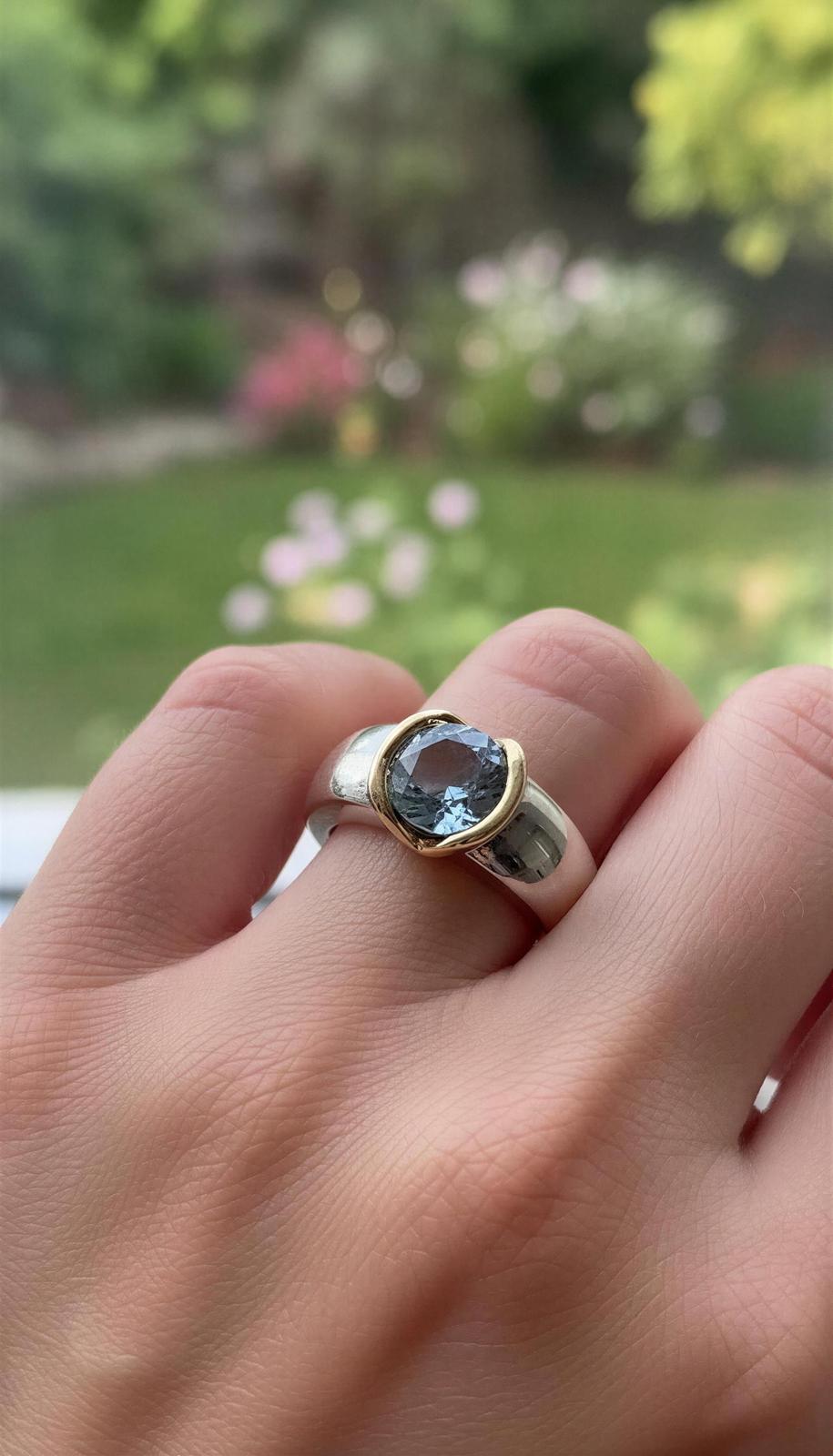 Lioness Solitaire Ring