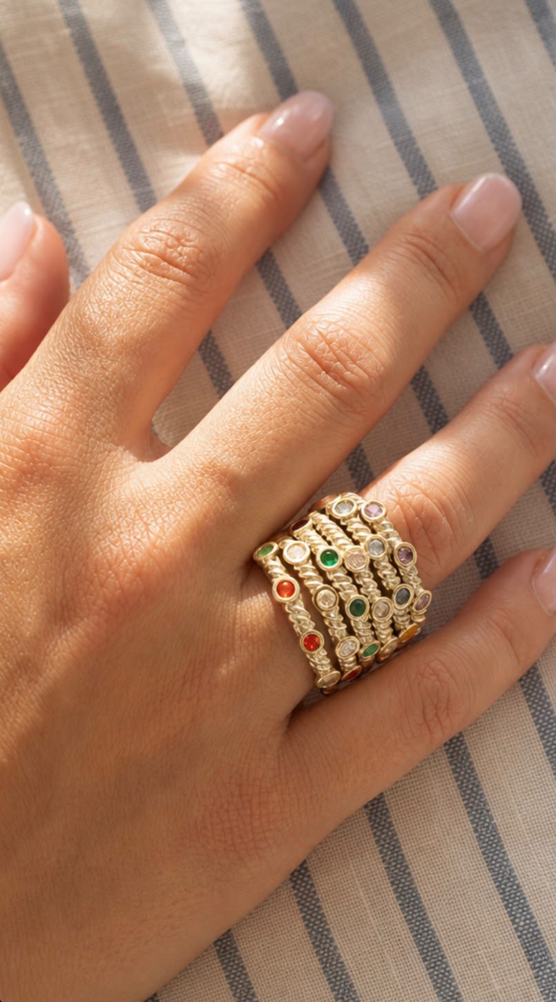 Matchy Round Royal Ring