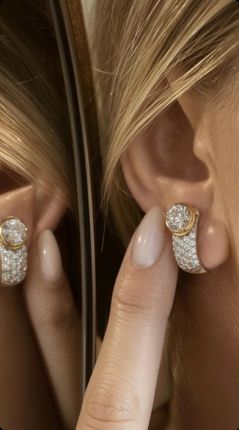 Brincos Solitário Alianças