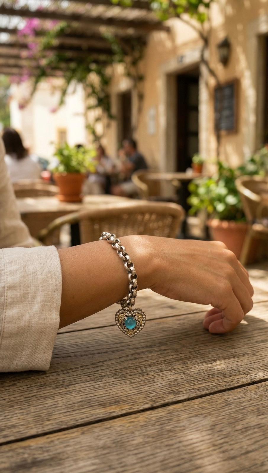Pulseira Coração de Mãe
