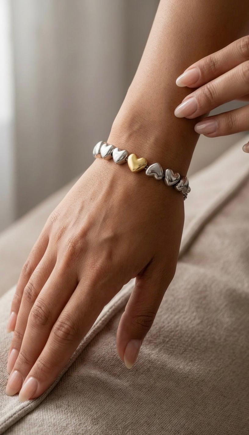 Pulseira Full Hearts