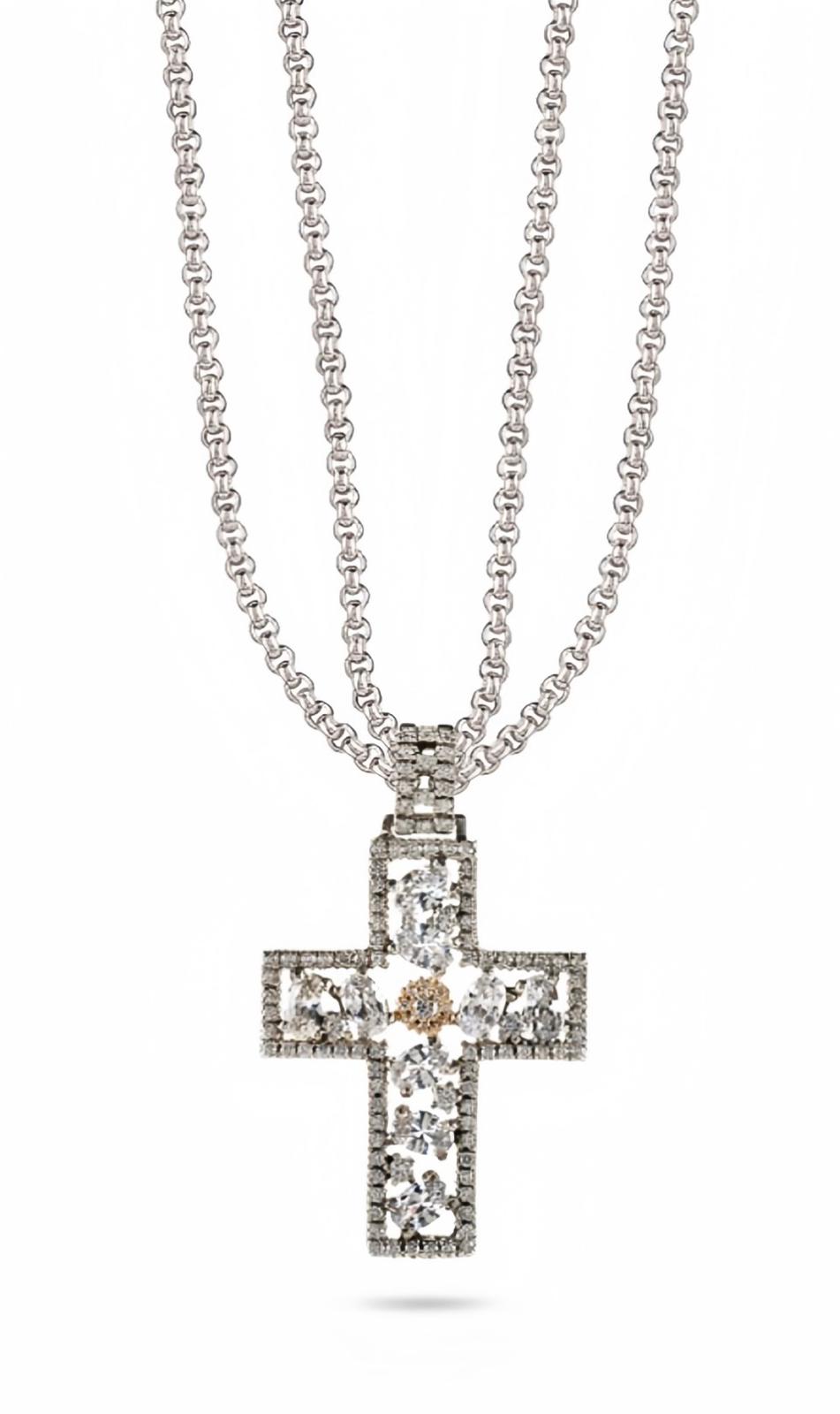Colar Cruz Empress