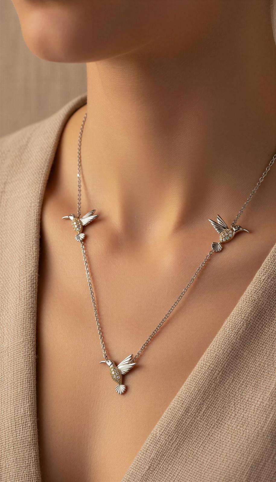 Colar Colibri