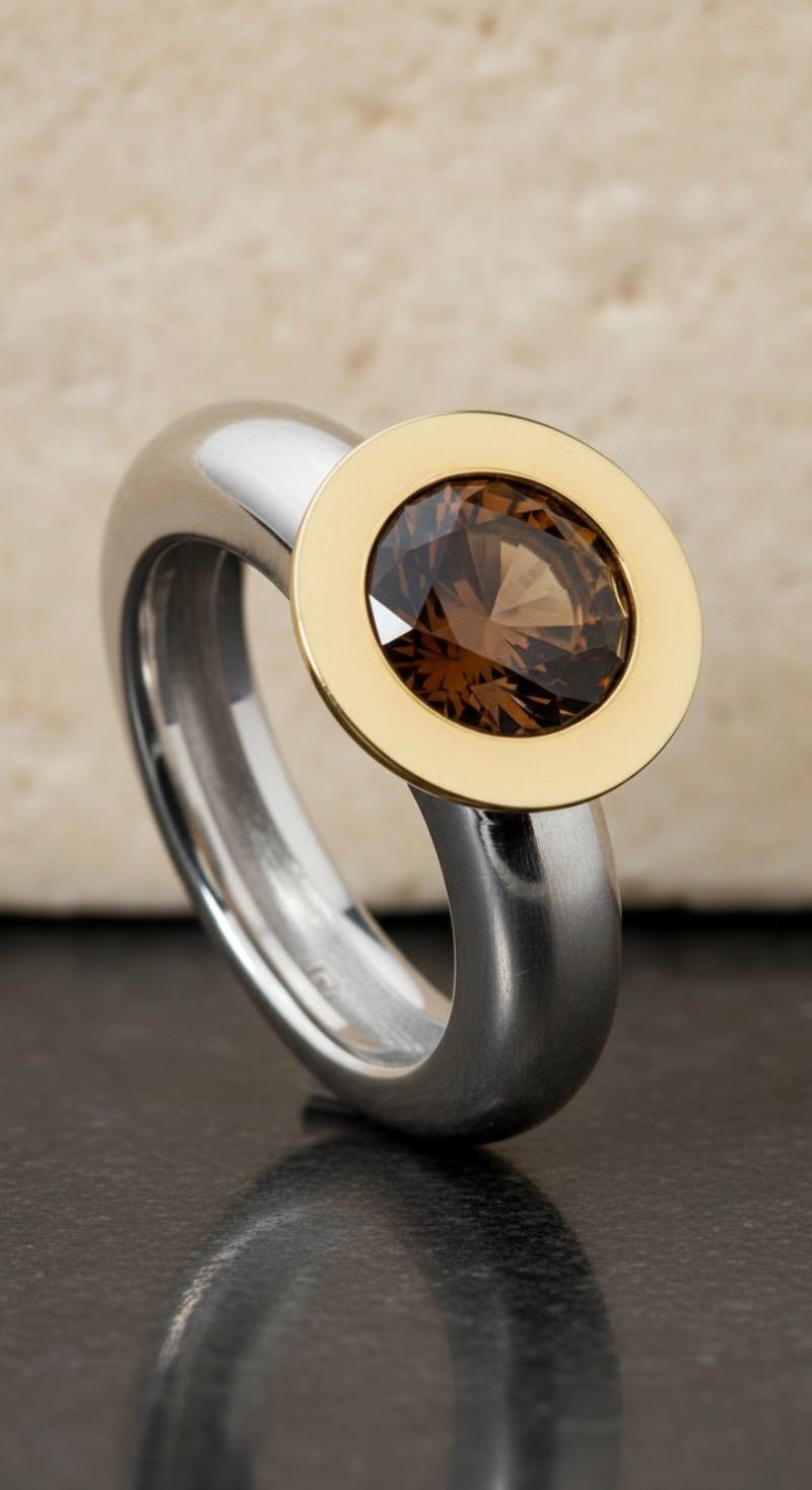 Baobab Solitaire Ring