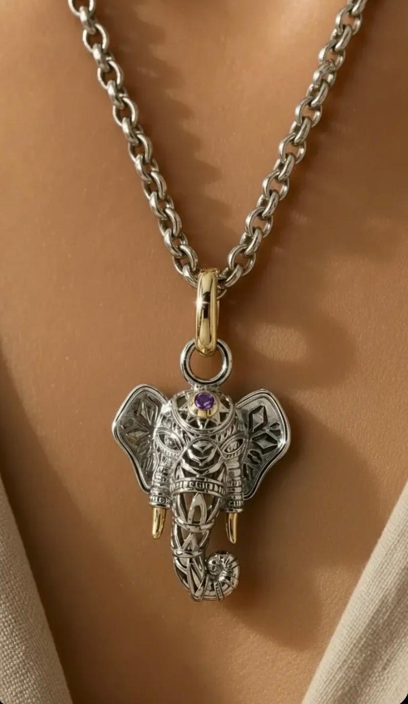 Majestic Elephant Necklace