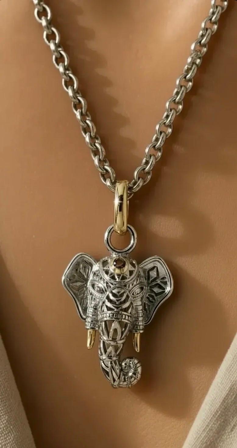 Majestic Elephant Necklace